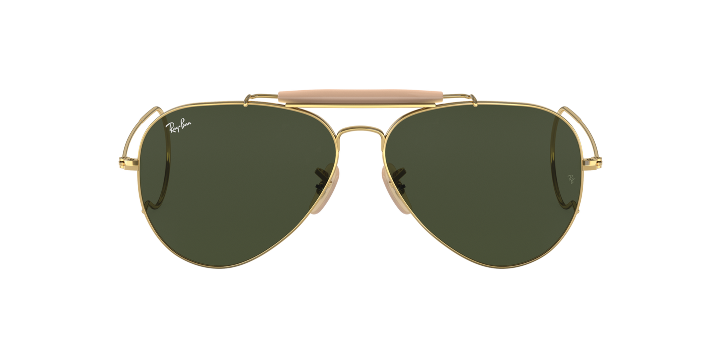 RAY-BAN ICONOS AVIATOR OUTDOORSMAN RB3030 L0216 58