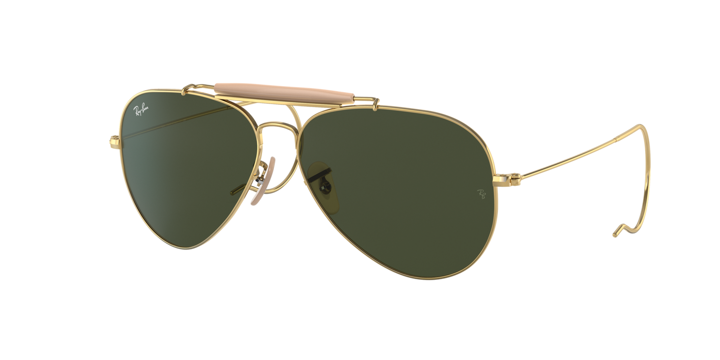 RAY-BAN ICONOS AVIATOR OUTDOORSMAN RB3030 L0216 58