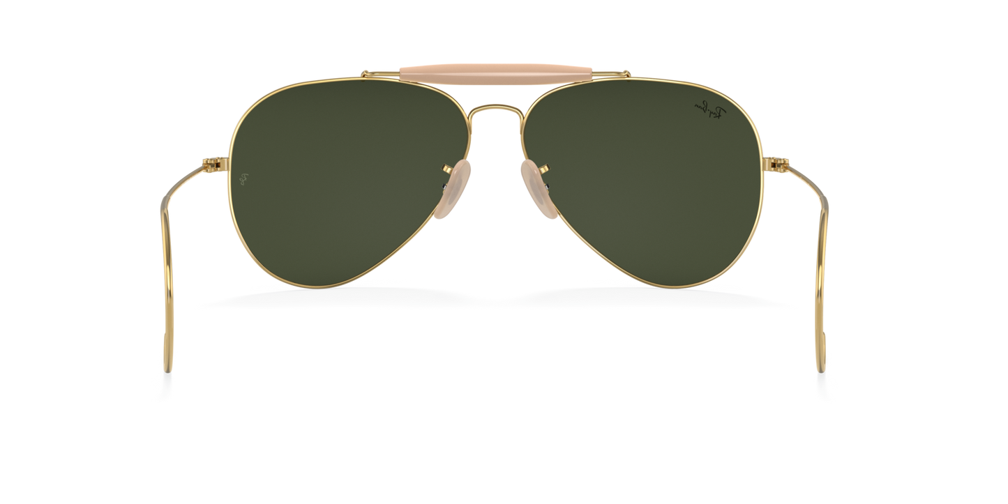 RAY-BAN ICONOS AVIATOR OUTDOORSMAN RB3030 L0216 58